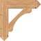 Ekena Millwork Legacy Arts & Crafts Smooth Bracket, Western Red Cedar, 5 1/2"W x 28"D x 28"H BKT06X28X28LEC03SWR - alternate 2
